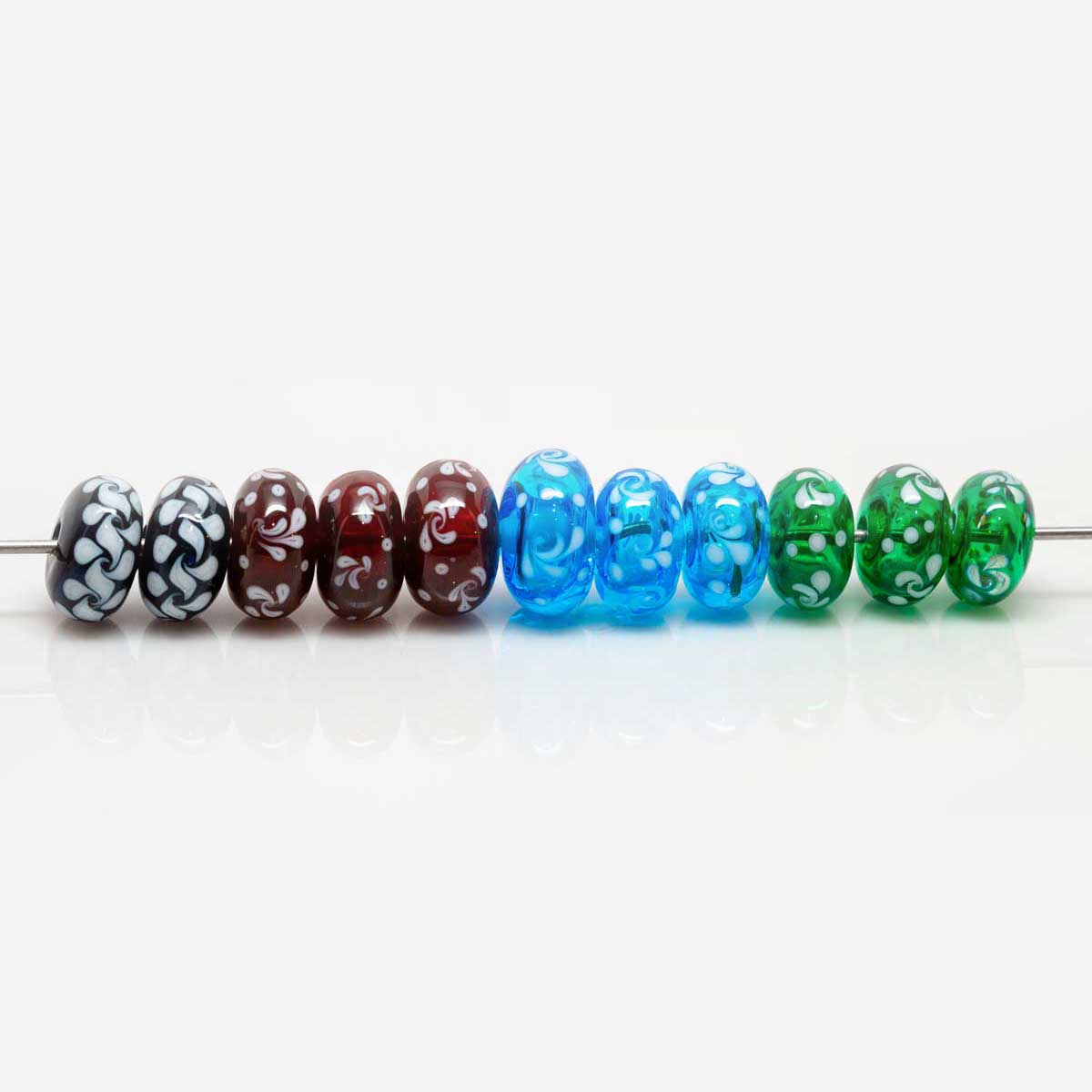 Hollow Beads - Molten Glass Creations