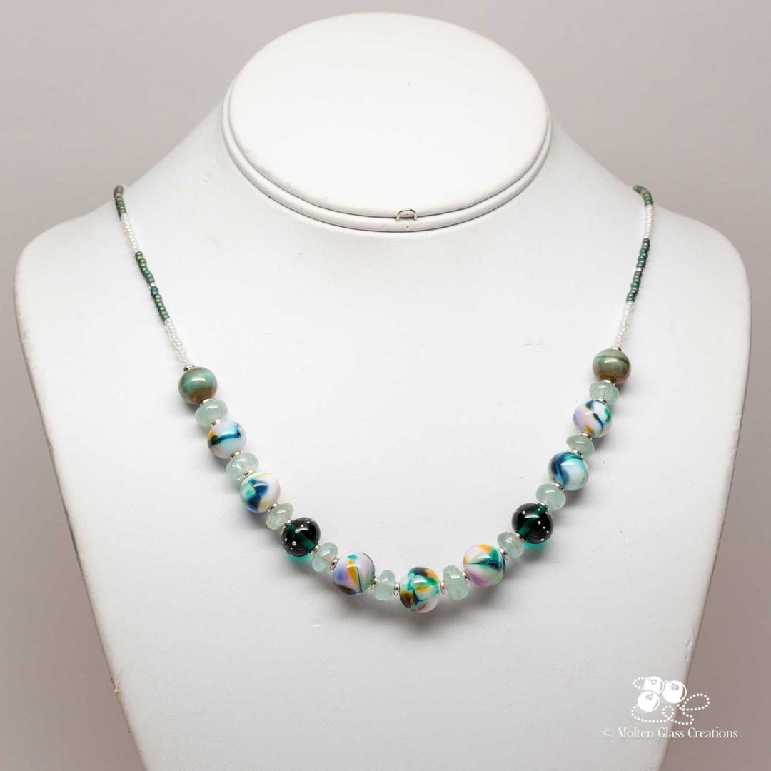 Waves of Colour Necklace