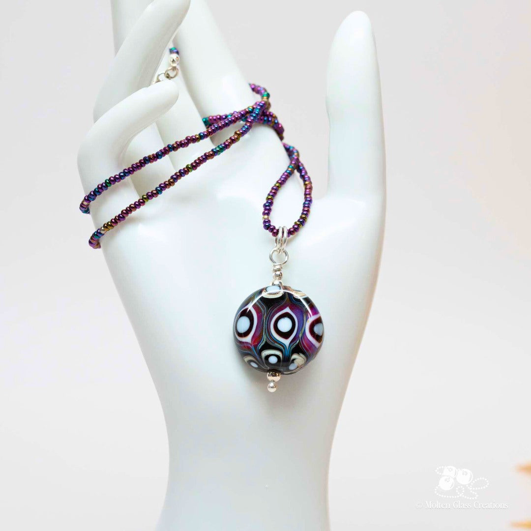 Electric Orbit Necklace