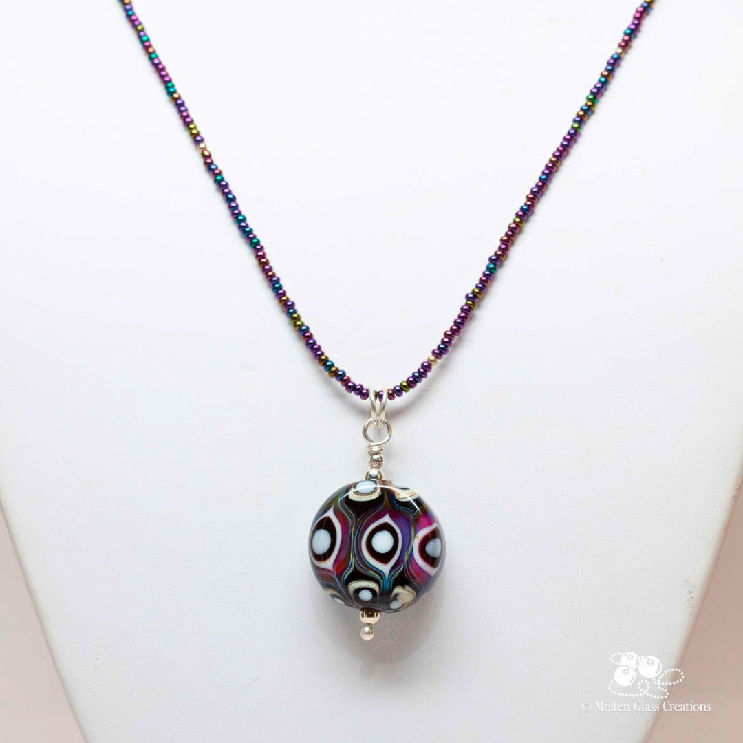 Electric Orbit Necklace