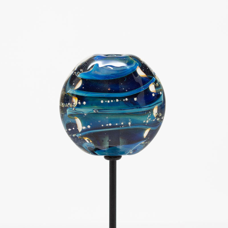 Midnight Constellation – Handmade Glass Focal Bead