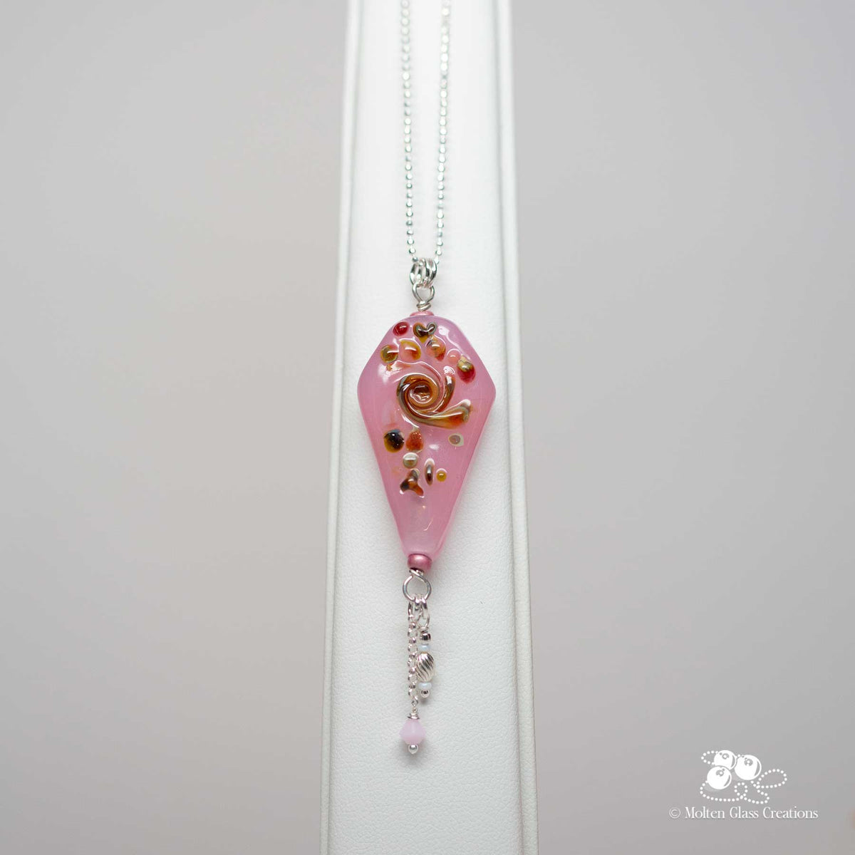 Fly a Kite - Pink Necklace
