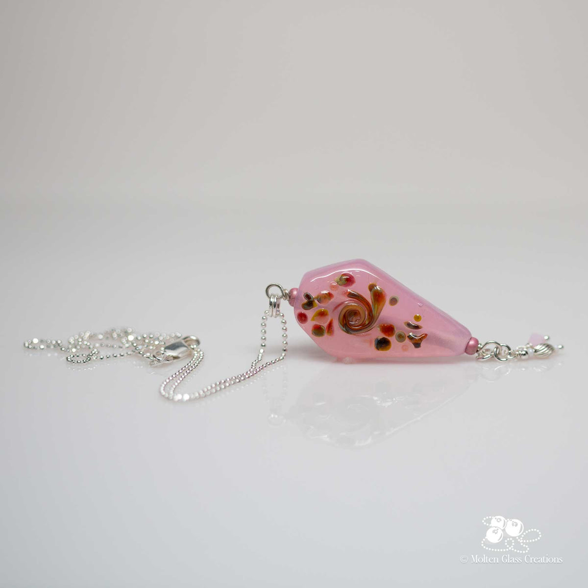 Fly a Kite - Pink Necklace