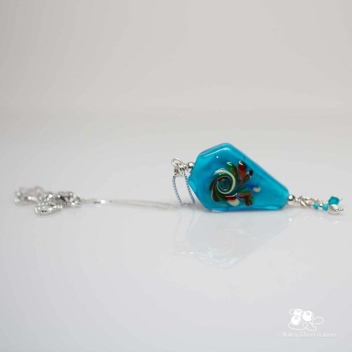 Fly a Kite - Blue Necklace