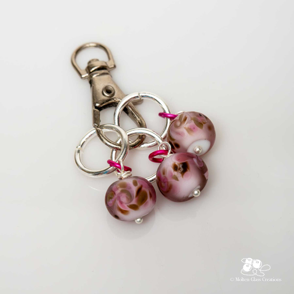 Stitch Markers - Rose Garden
