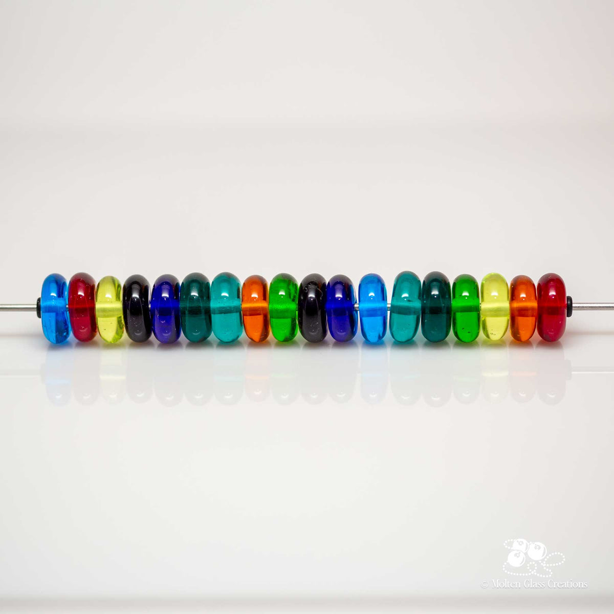 Rainbow Disc Bead Set