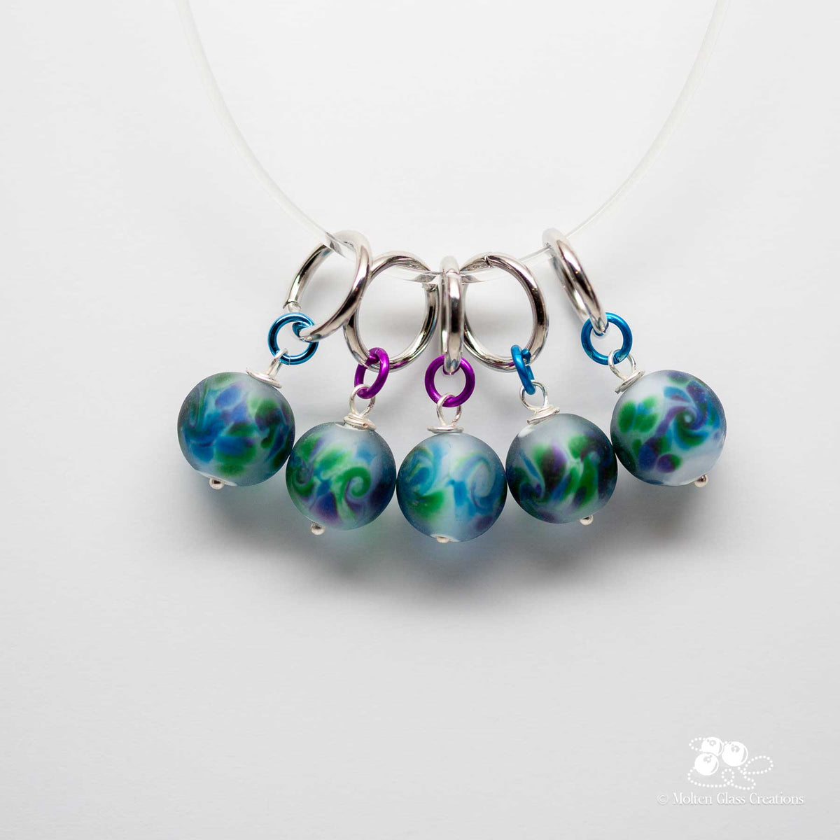 Stitch Markers - Heather