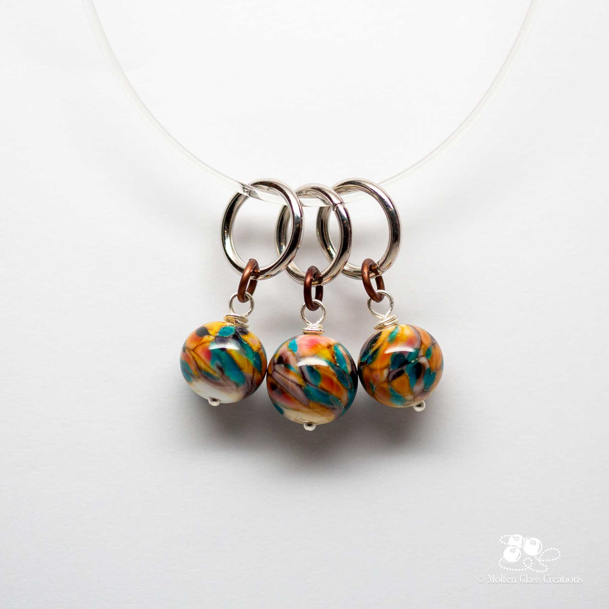 Stitch Markers - Ember