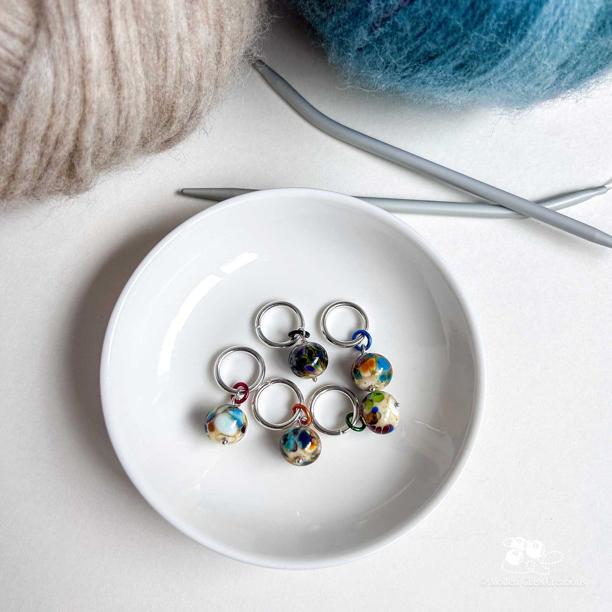Stitch Markers - Confetti Toss