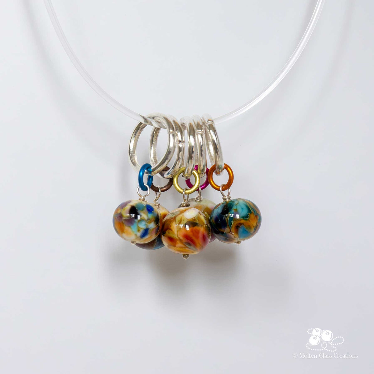 Stitch Markers - Fiesta