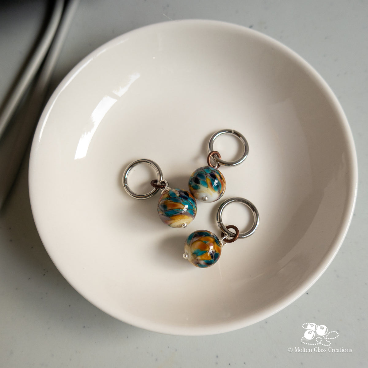Stitch Markers - Ember