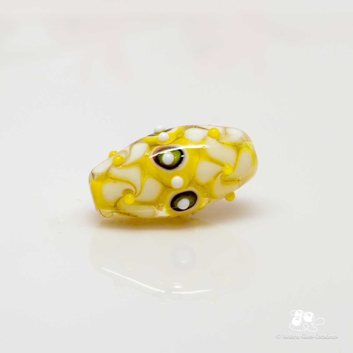 Sunshine Pinwheel Focal Bead