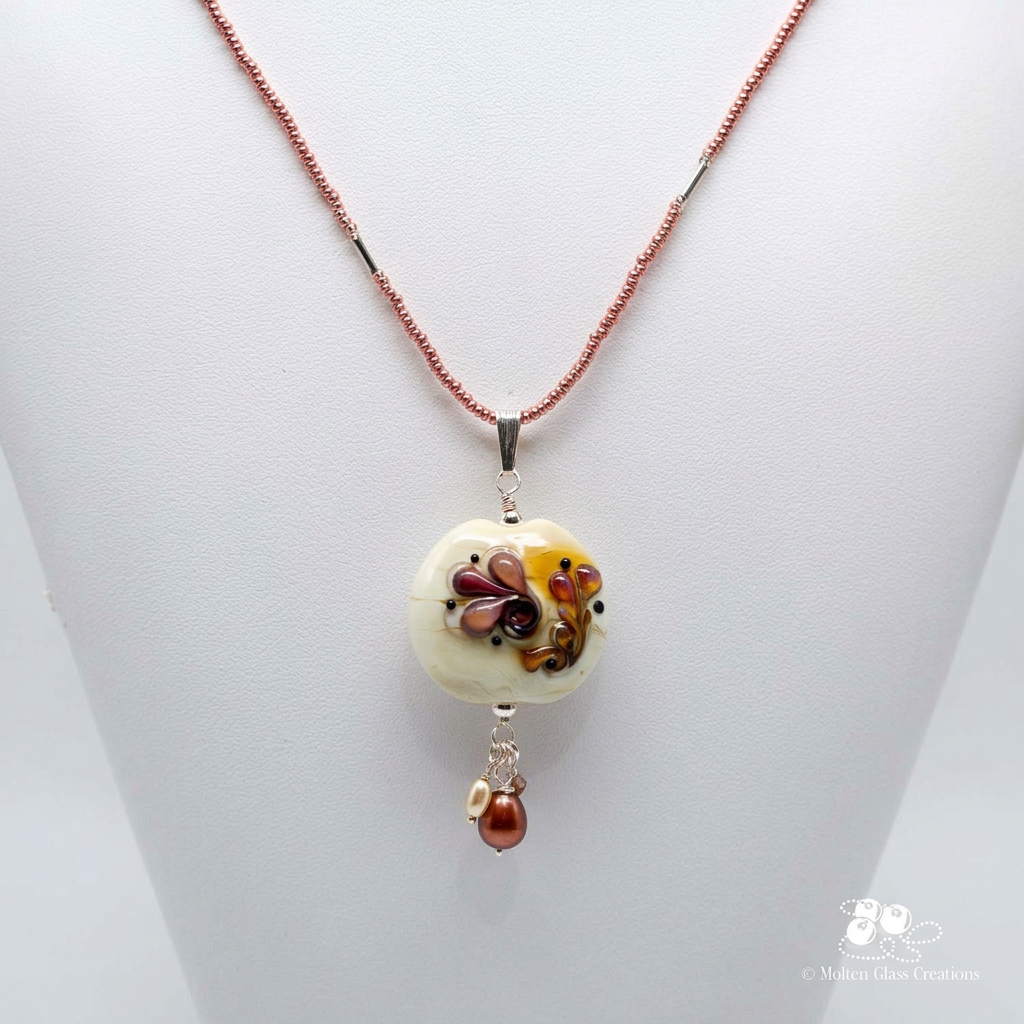 Lightly retouched Vintage Valentine necklace