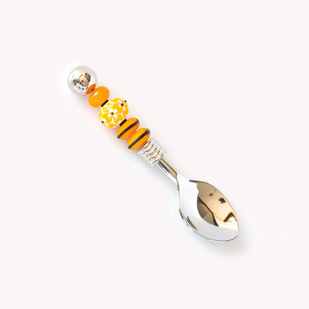 Beaded Condiment Spoons - Molten Glass Creations