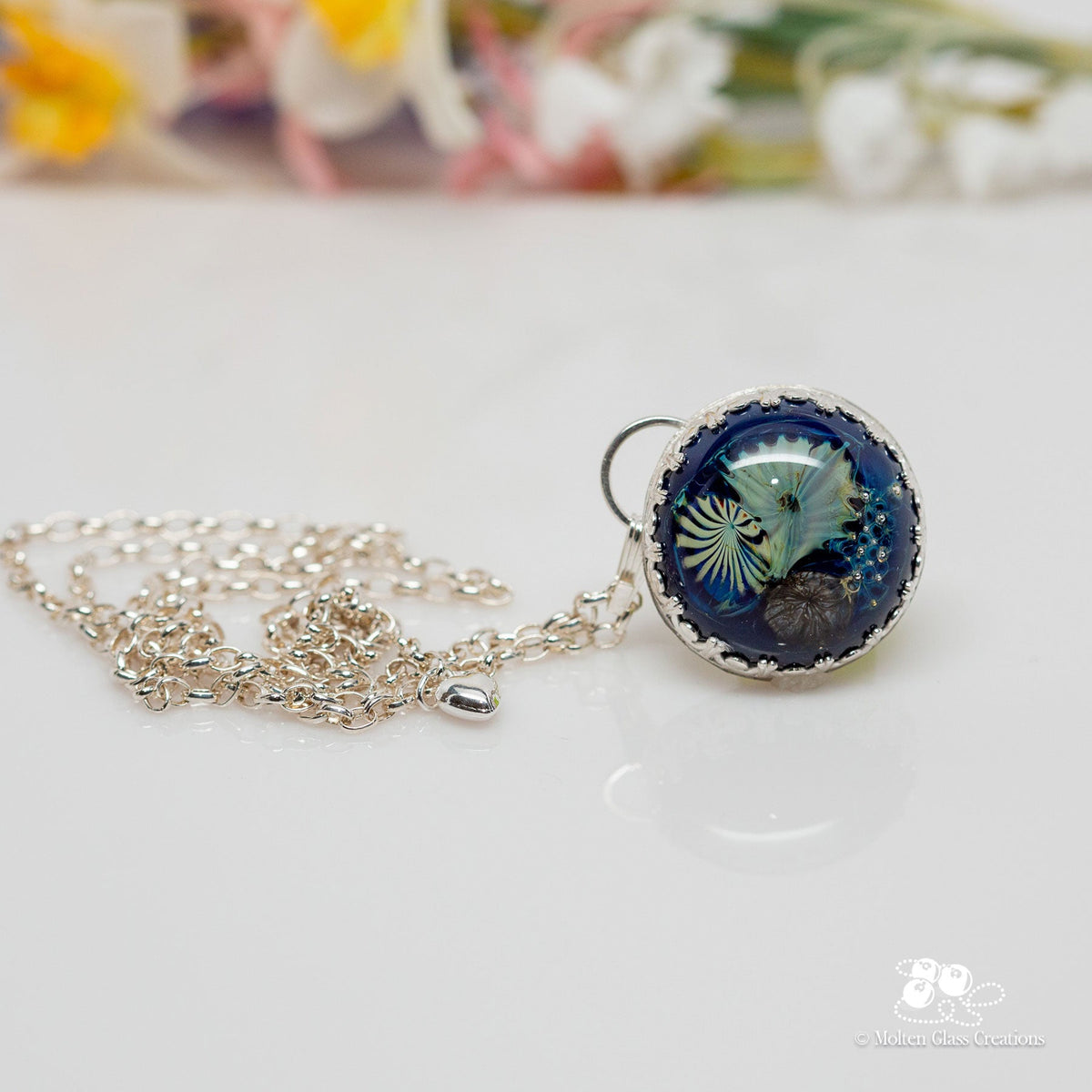 Below the Sea Necklace - Molten Glass Creations
