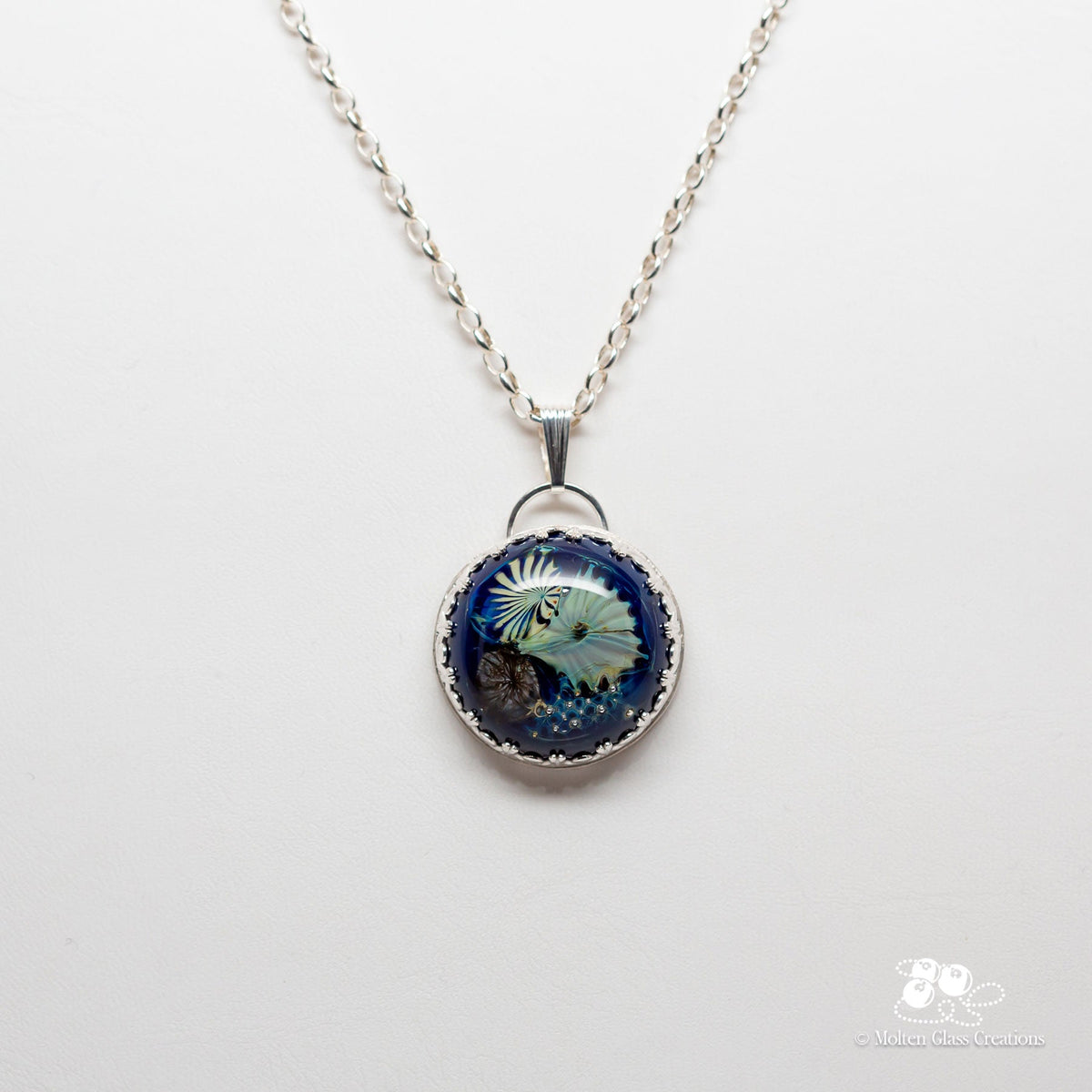 Below the Sea Necklace - Molten Glass Creations
