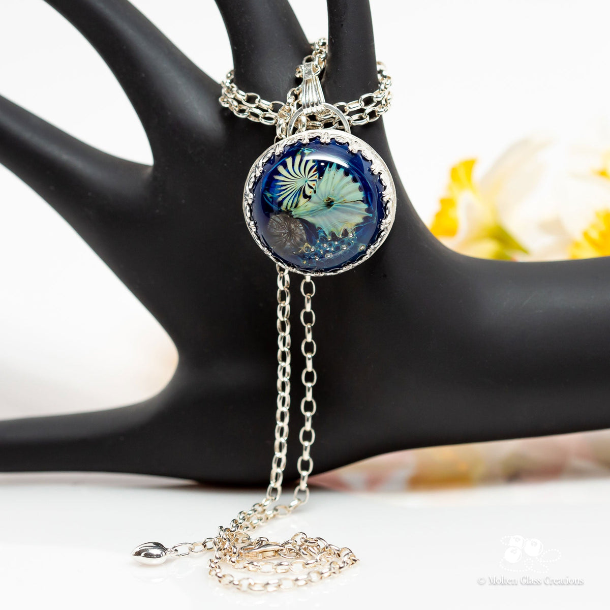 Below the Sea Necklace - Molten Glass Creations