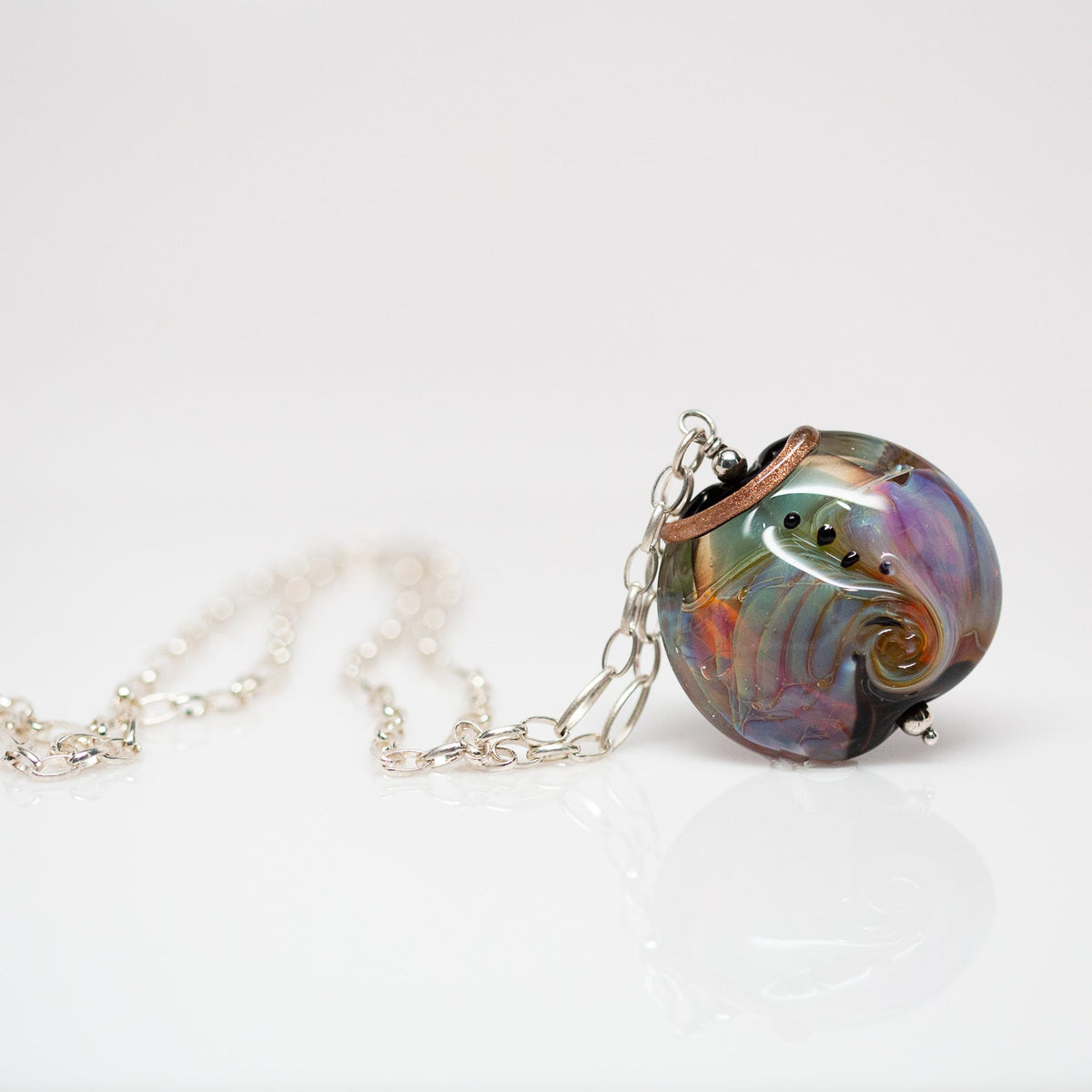 Organic Sweater Bead - Molten Glass Creations